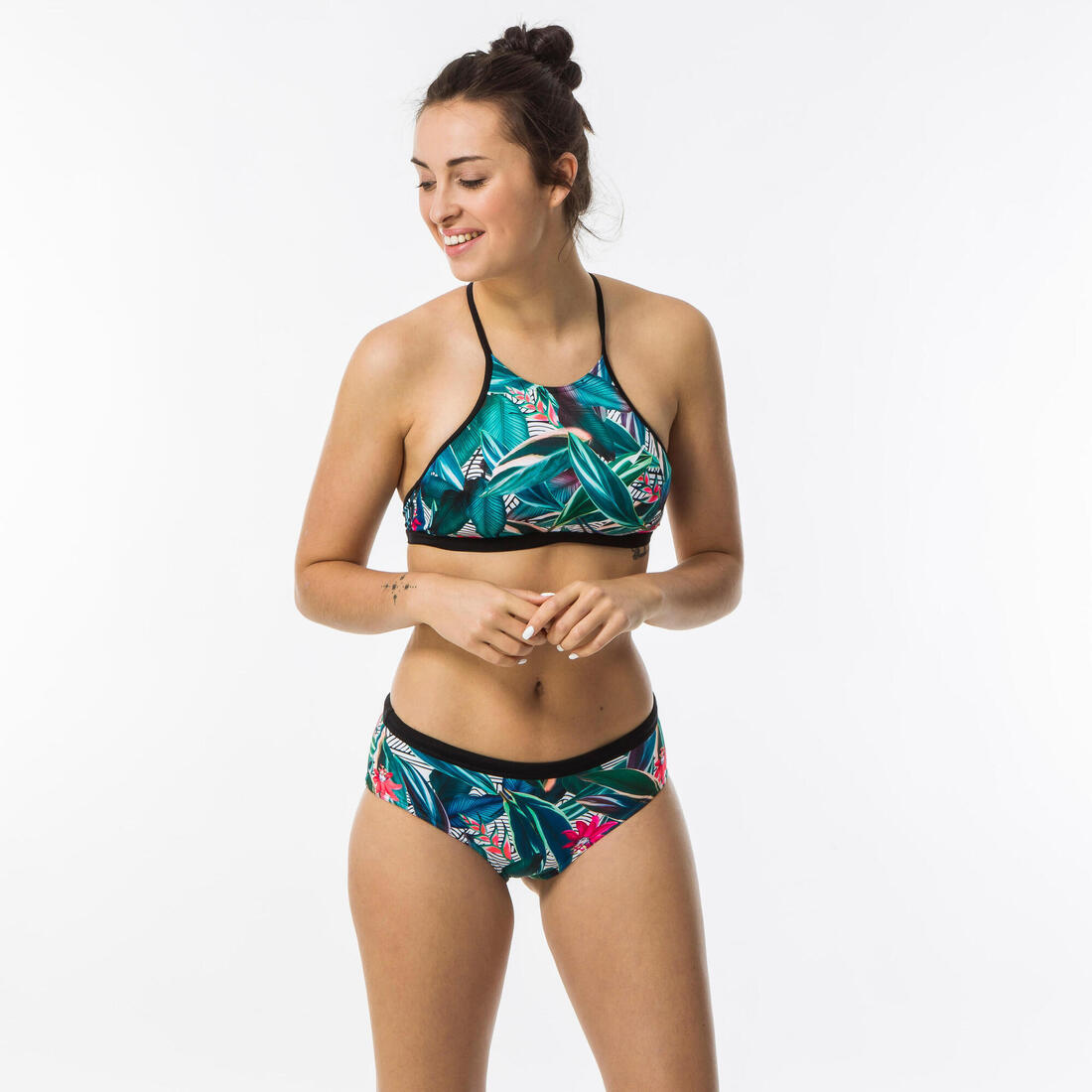 Haut de maillot de bain femme brassière de surf dos dégagé ANDREA SUPAI DIVA