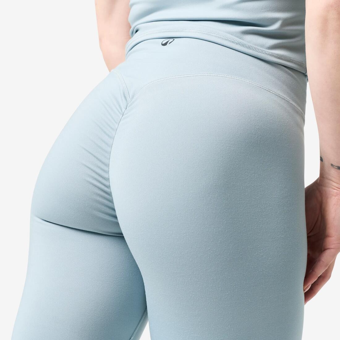 Legging de musculation froncé femme