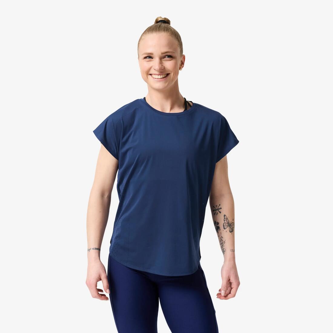 T-shirt ample cardio training femme