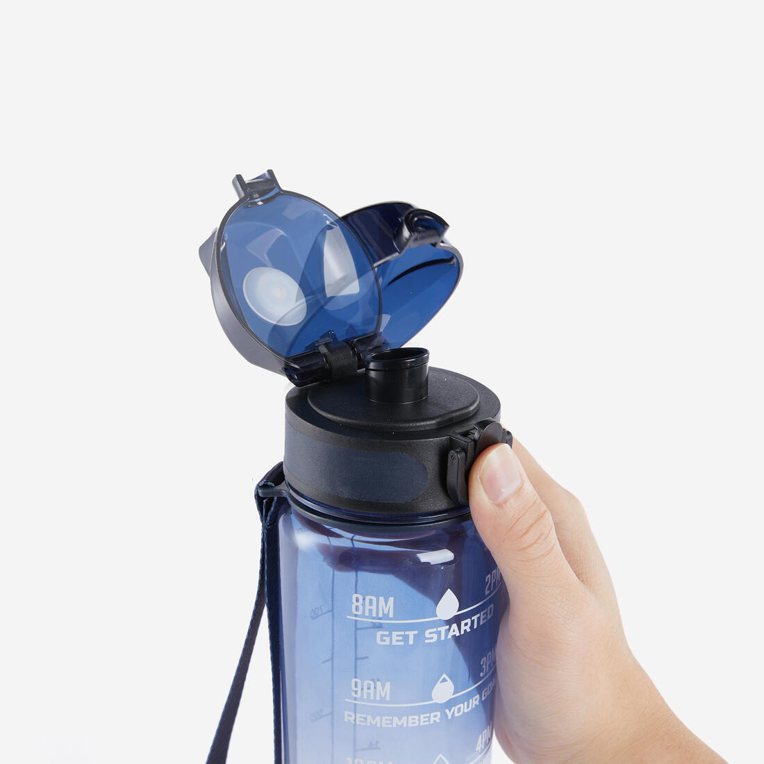 Gourde de fitness motivation 1 litre
