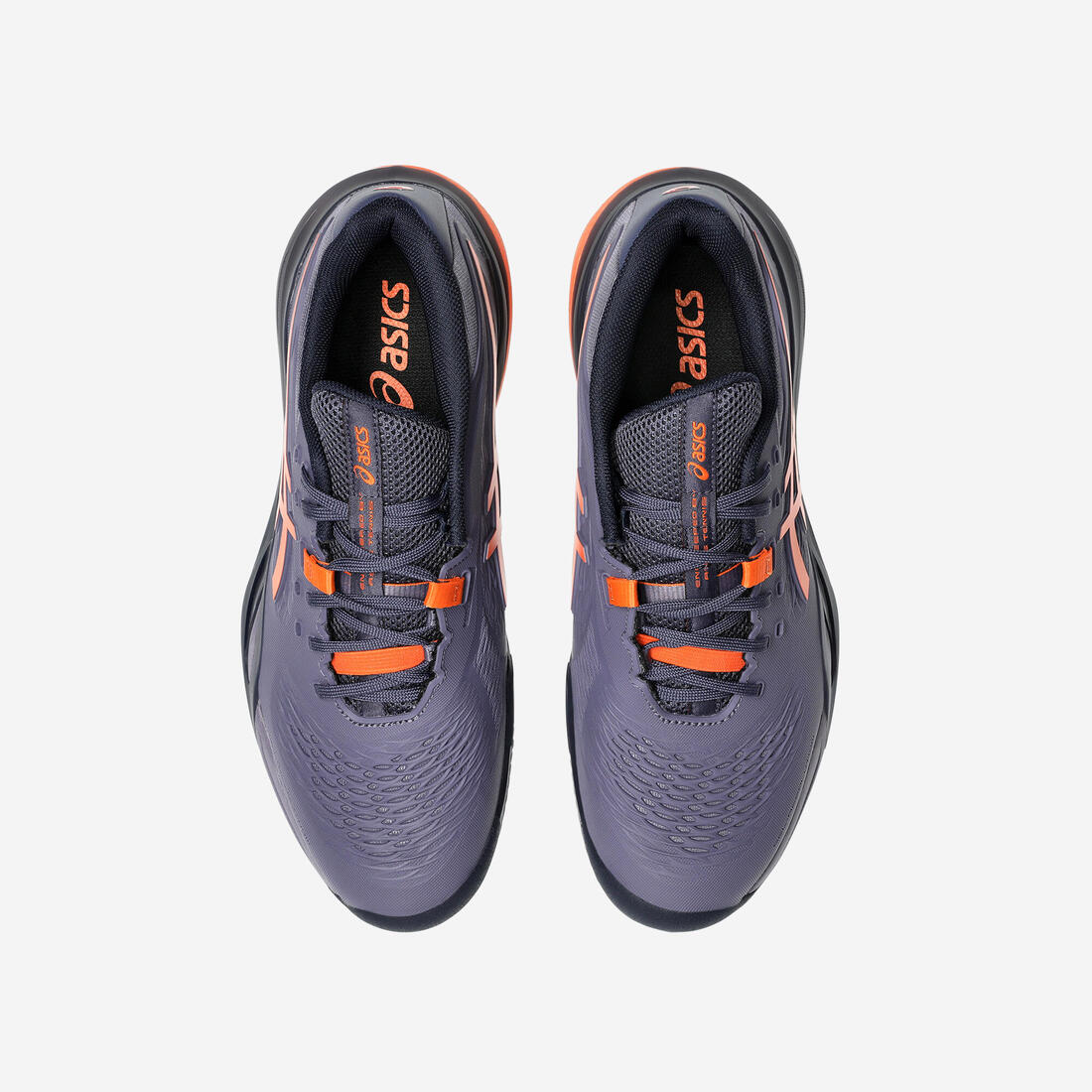 Chaussures de tennis homme Terre Battue - Asics Gel Resolution X violet orange