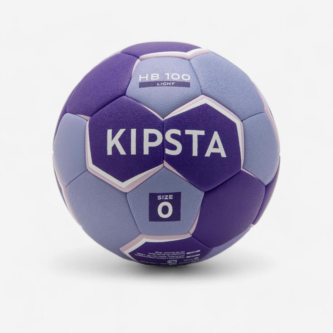 Ballon de handball taille 0 - hb100 light violet