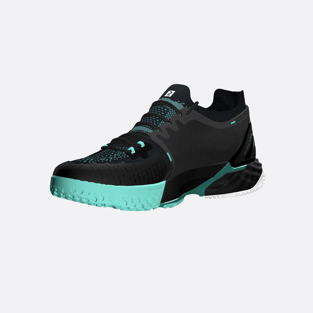 Chaussures de padel - Kuikma PS Pro noir turquoise