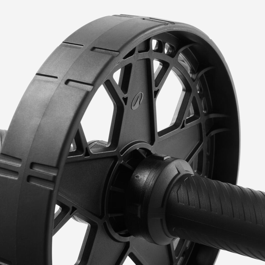 Roue abdominale compacte et démontable, noir