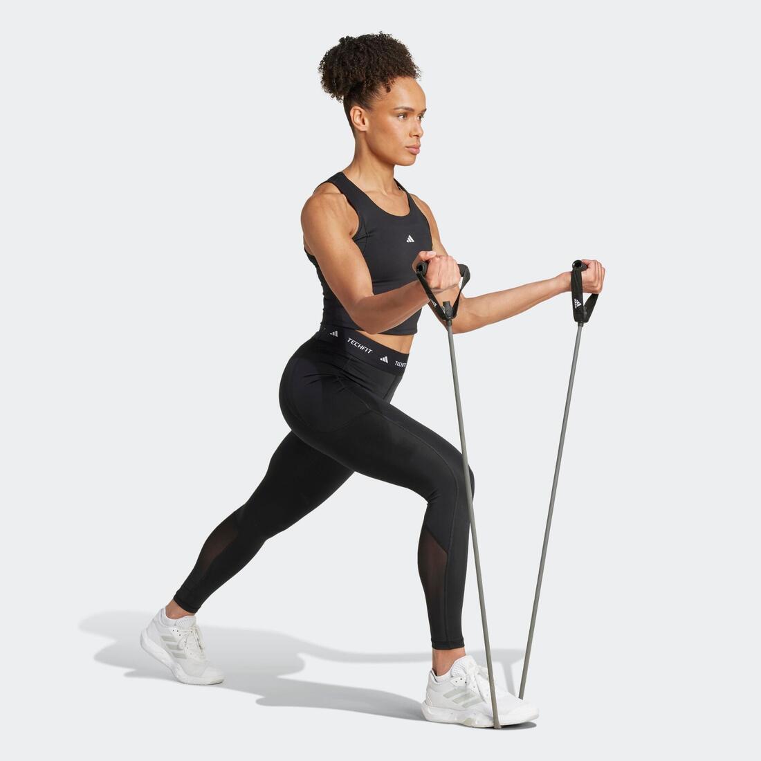 Débardeur de fitness femme, noir