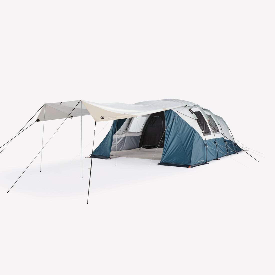 Tente de camping à arceaux 6 places 3 chambres, Arpenaz 6.3 F&B