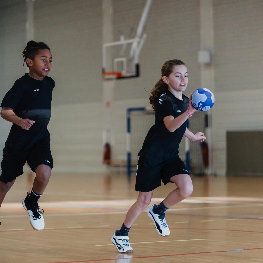 Chaussures de handball Enfant avec scratch - H100