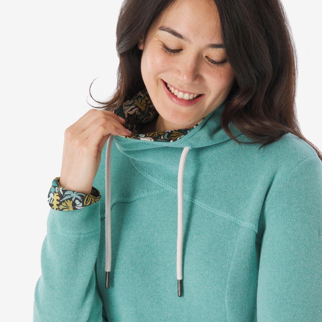 Sweatshirt de randonnée femme, NH100