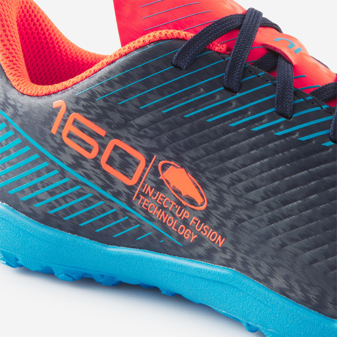 CHAUSSURES DE FOOTBALL ENFANT A LACETS 160 JR TURF .TF