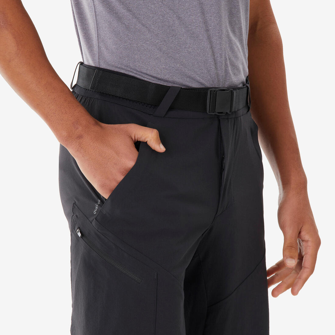 Short de randonnée long homme, MH500