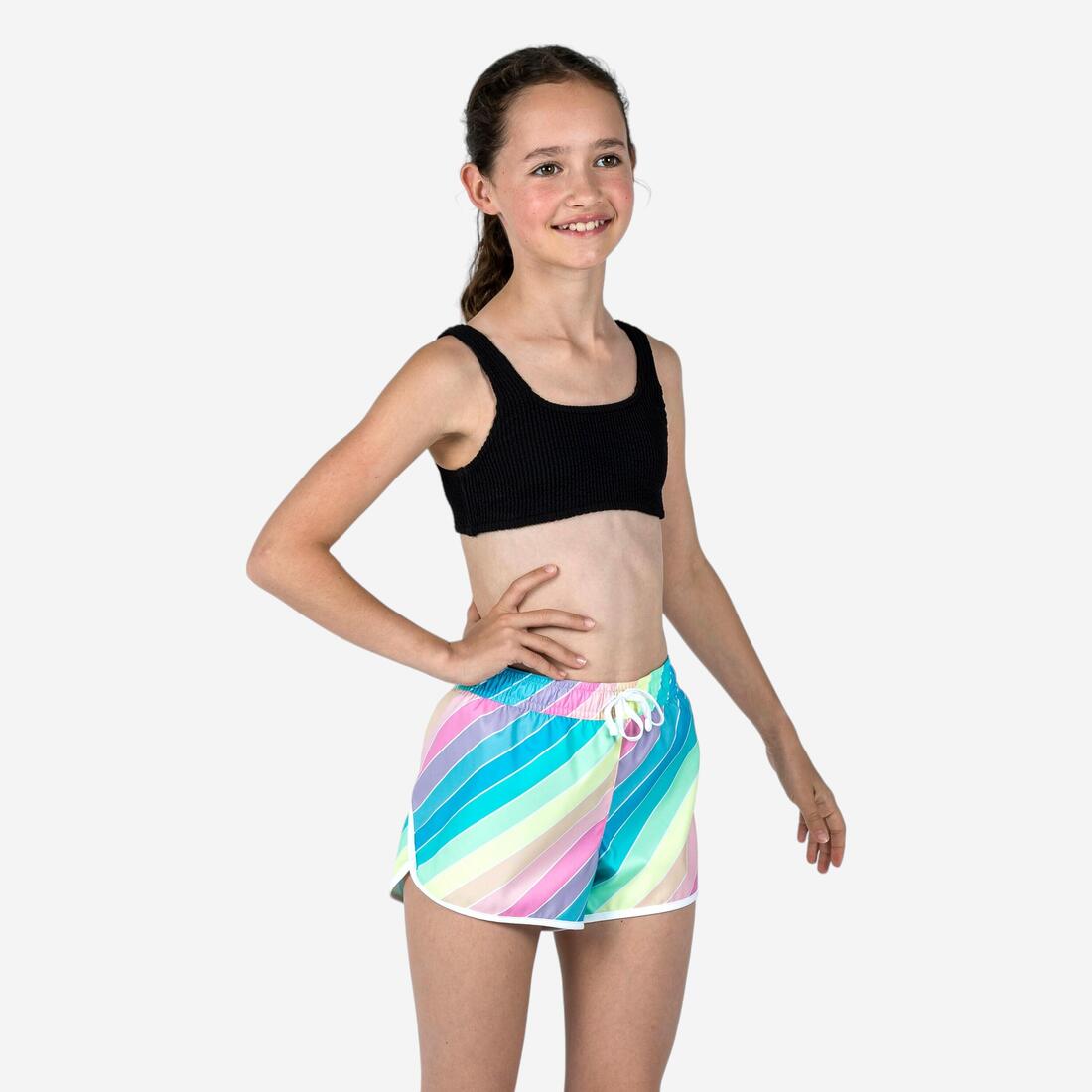 short de bain surf Fille junior