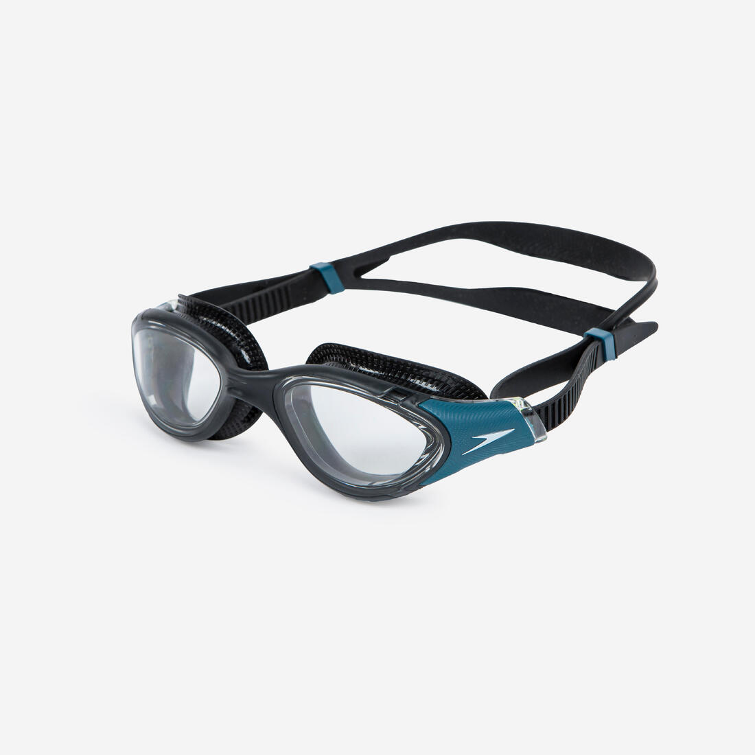 Lunettes de natation verres clairs - Speedo Biofuse 2.0 noir bleu
