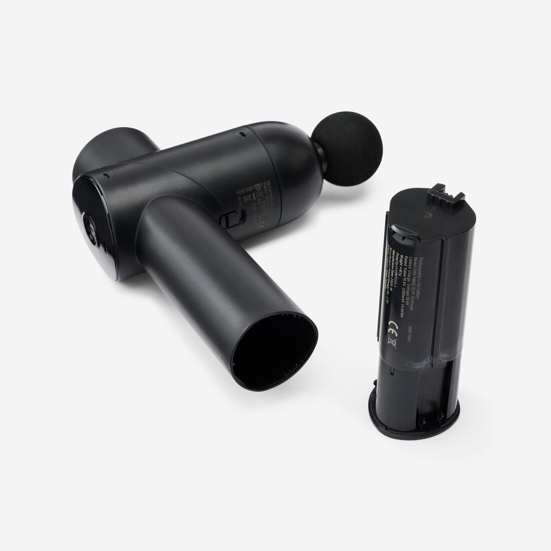 Pistolet de massage 14mm 4 embouts
