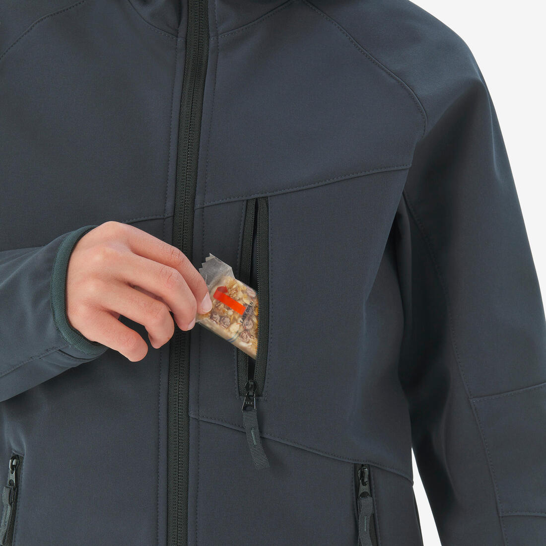 Veste softshell de randonnée enfant 7-15 ans, MH900