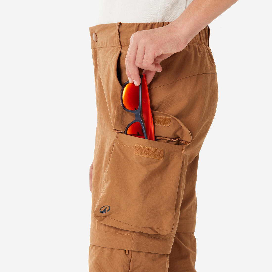 Pantalon modulable de randonnée enfant 7-15 ans, MH500