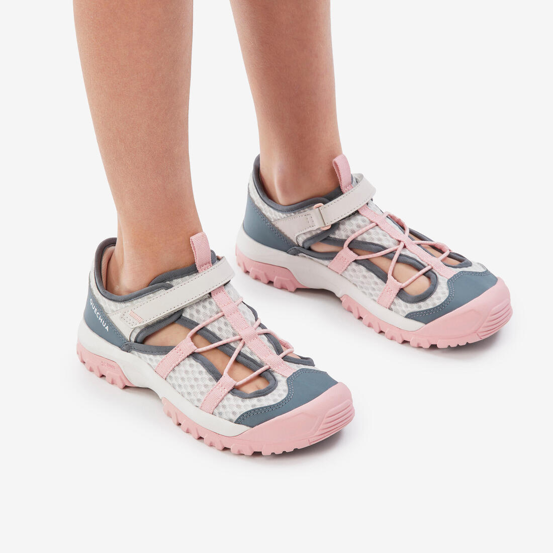 Sandales de randonnée MH150 TW rouges - enfant - 28 AU 39
