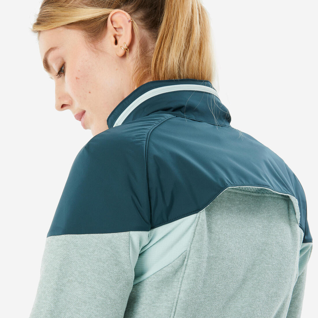 Polaire de randonnée chaude femme, MH500 Mountain