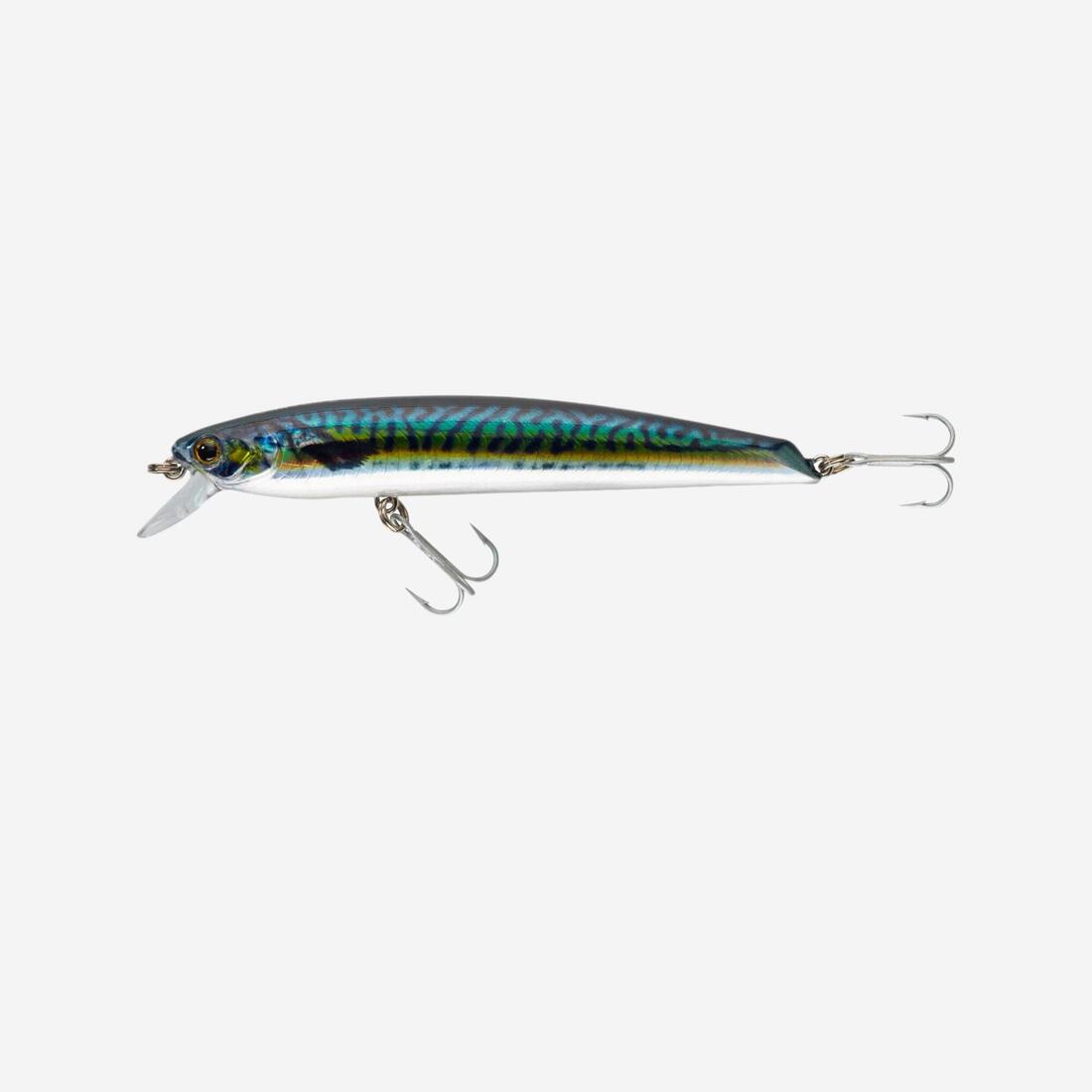 Poisson nageur Saxton 110F au leurre en mer