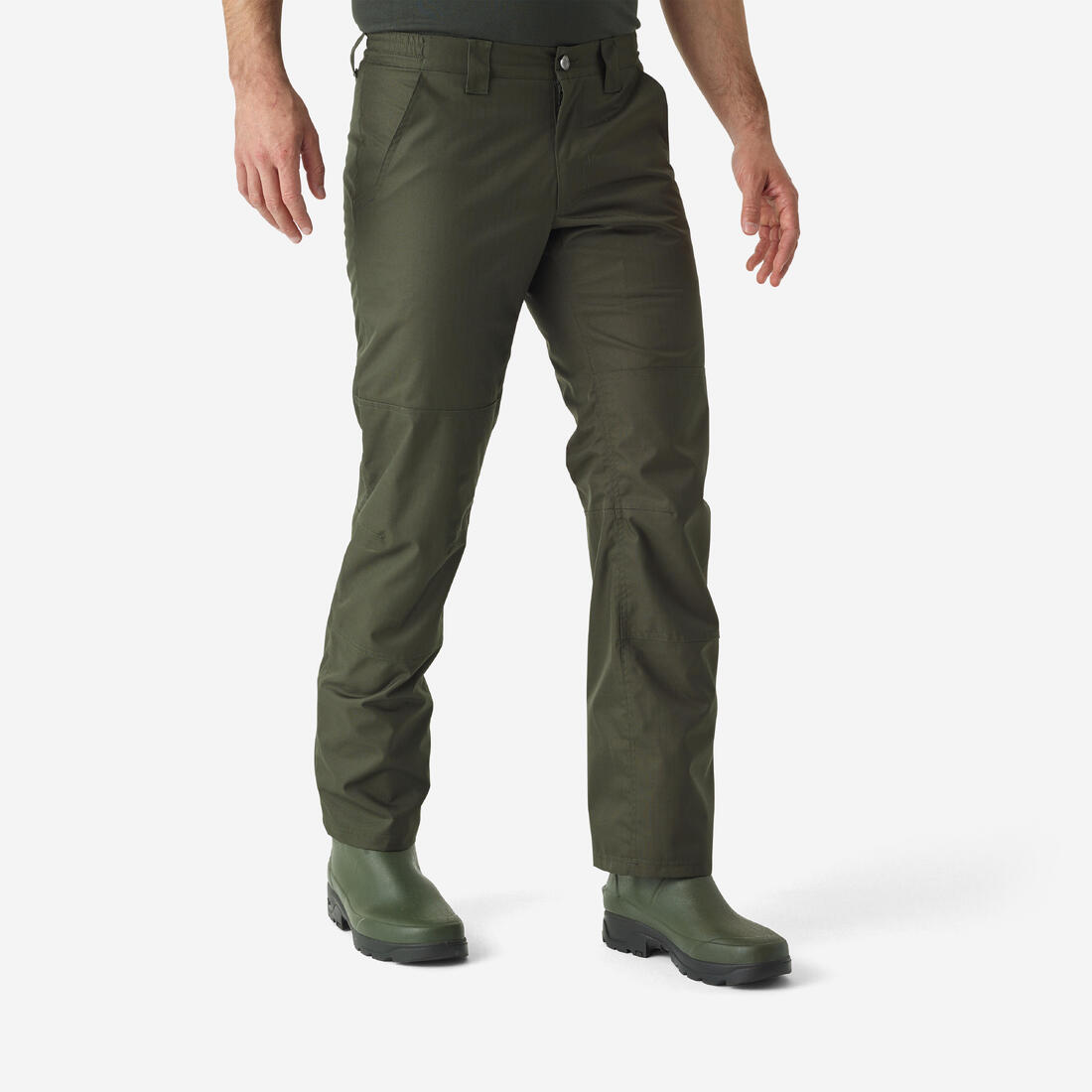 Pantalon impermeable 100 vert