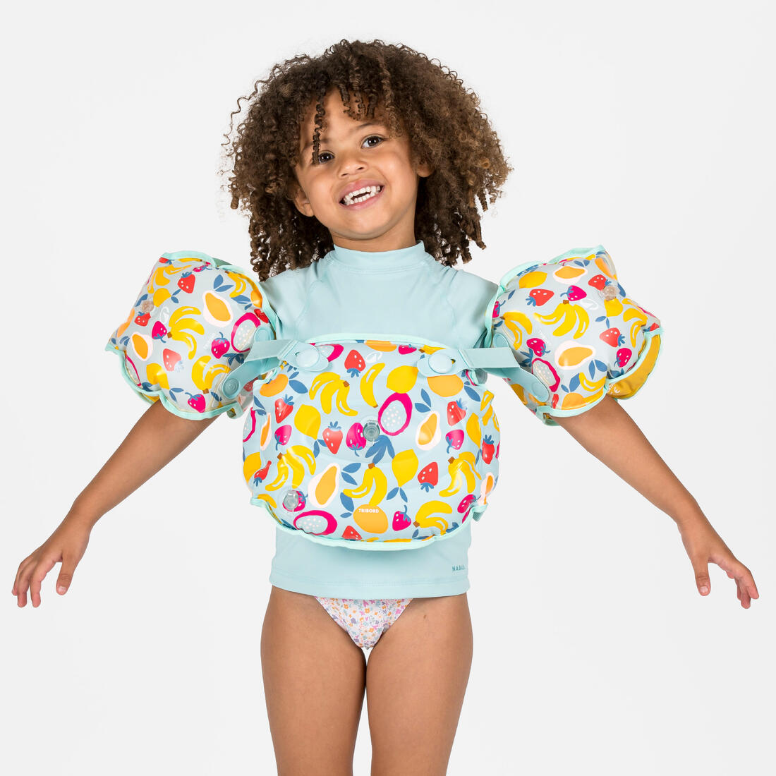 Brassards De Piscine Evolutif Enfant - Tiswim print savane