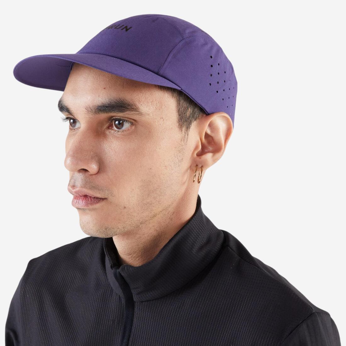 Casquette running Homme Femme, Kiprun ultra légère