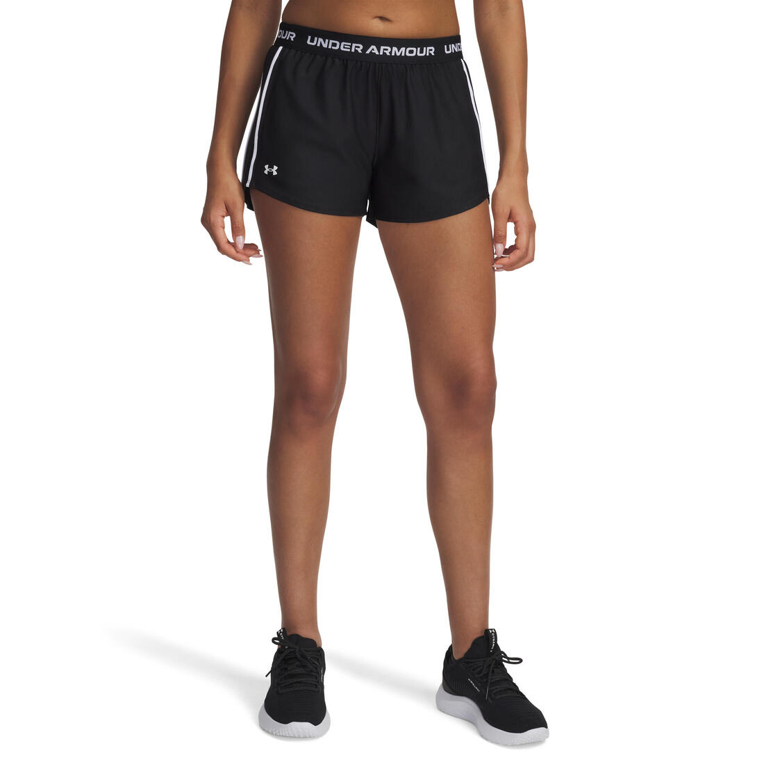 Short Tech Play Up pour femme, Noir