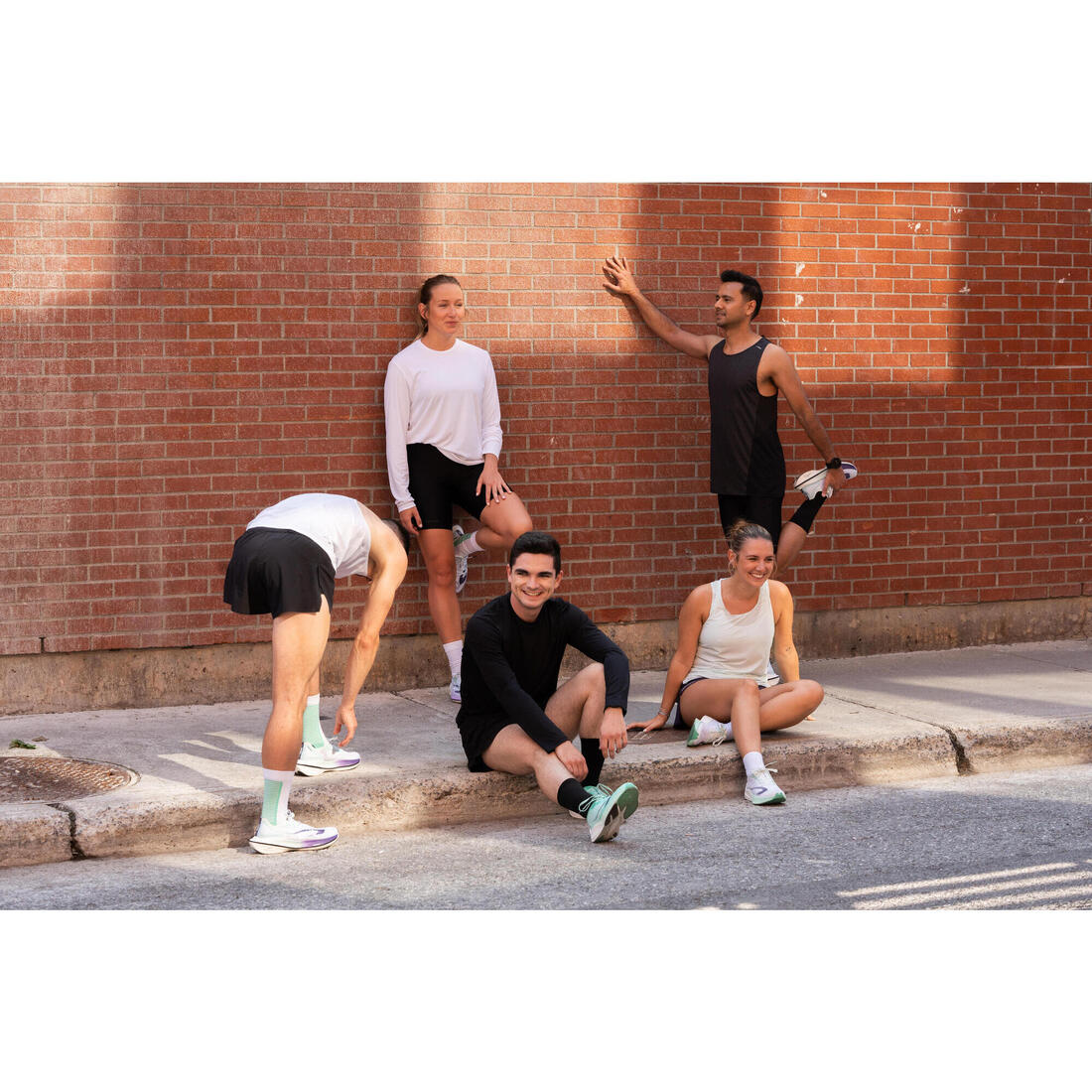 Débardeur running respirant homme - Dry noir