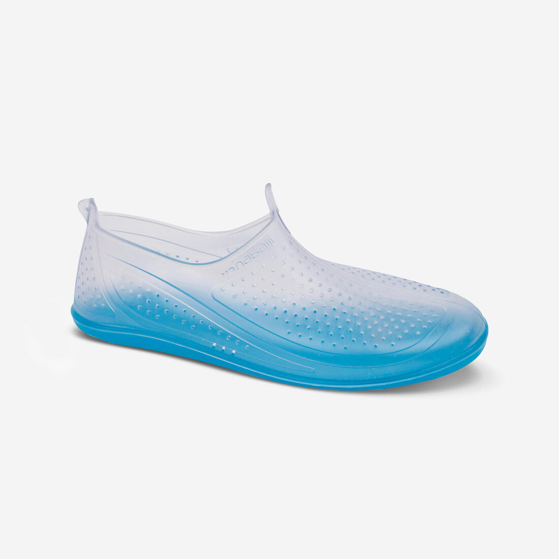 Chaussures Aquatiques Aquabike-Aquagym Aquafun transparent – gris silex
