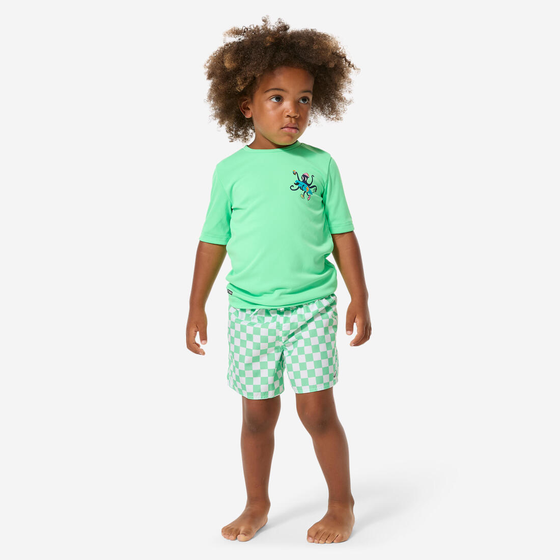 Water tee shirt anti uv surf enfant imprimé