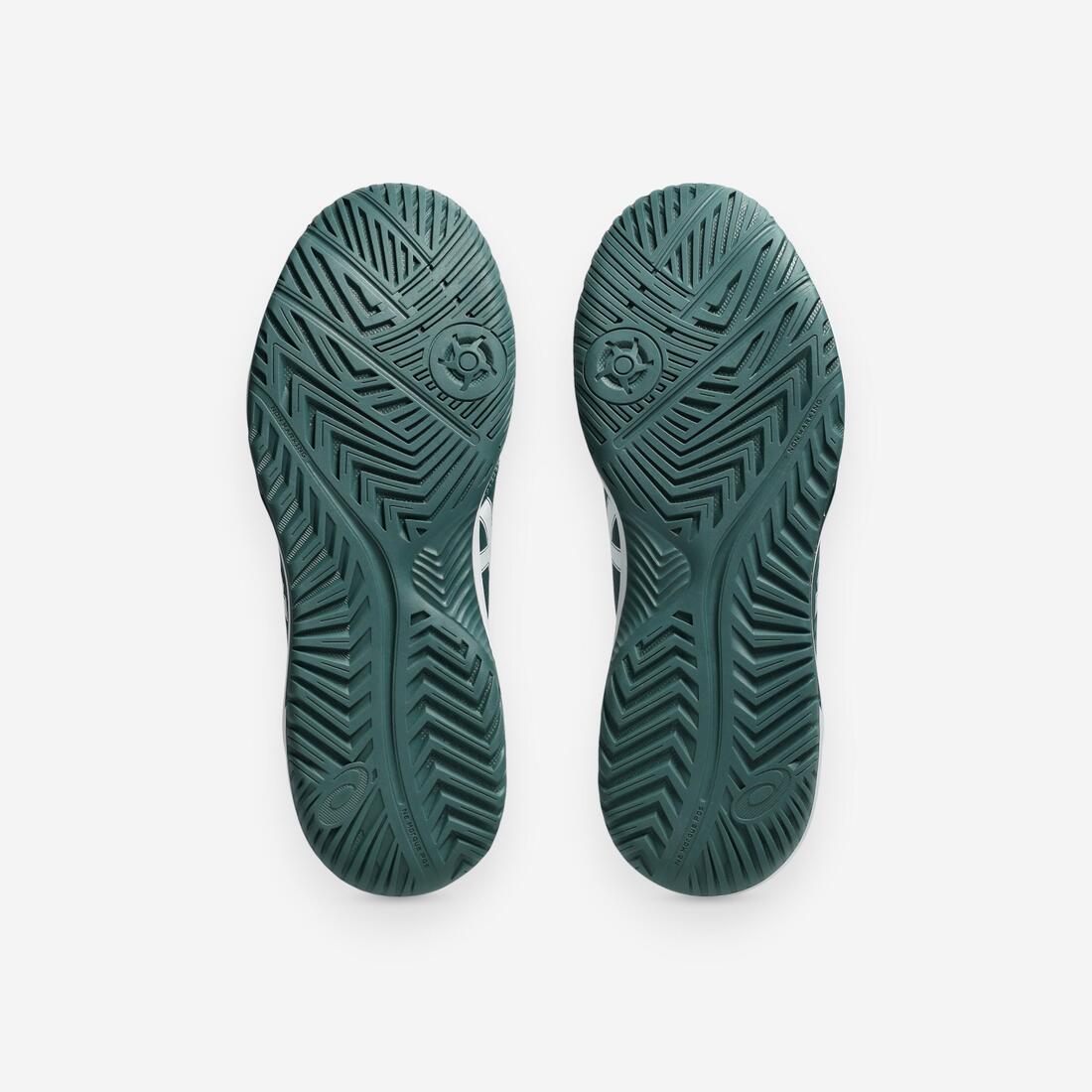 Chaussures de tennis multicourt homme, Gel Dedicate 8 vert