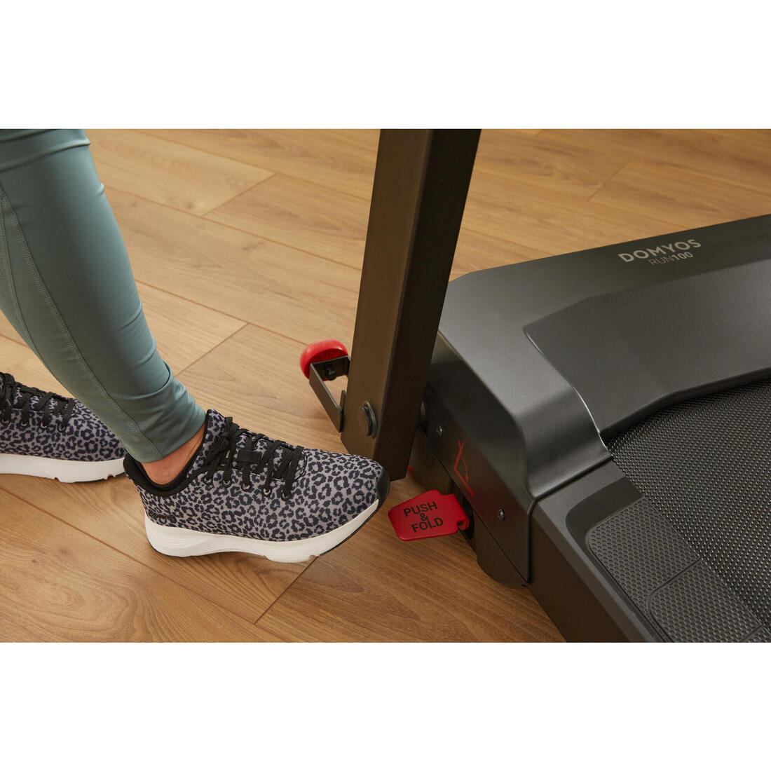 Tapis de course run100e, compact et connecté, 14 km/h, 45x120 cm
