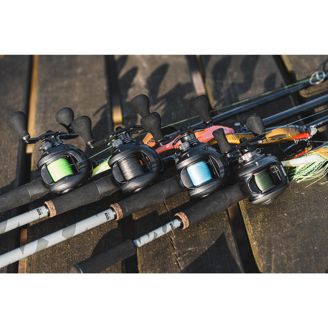 Tresse pêche aux leurres 4 brins TX4 Kaki