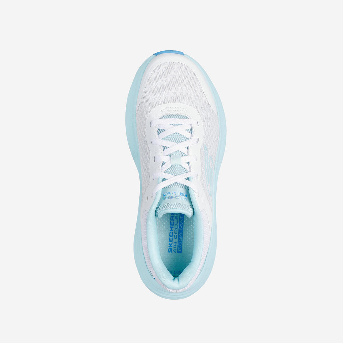 Basket femme, Skechers Max cushioning, bleu
