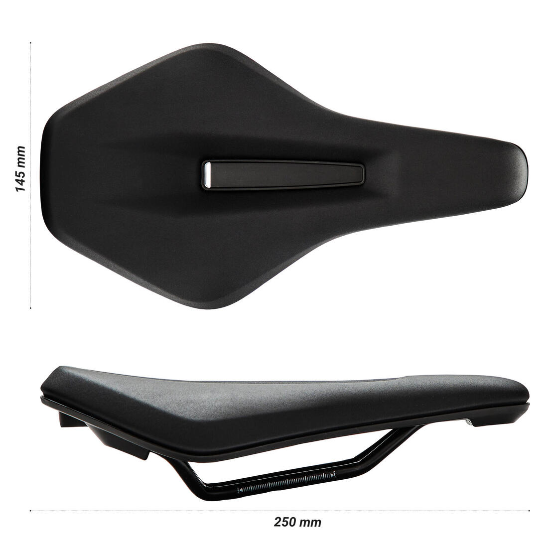 SELLE VÉLO ROUTE / GRAVEL / VTT CONFORT 145MM UNISEXE