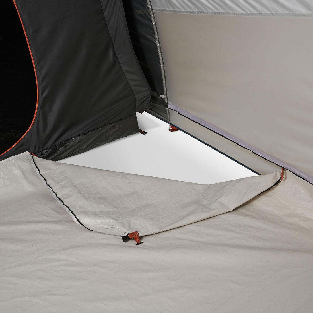 Tente de camping gonflable 4 places, Fresh & Black, Air Seconds 4.1 beige