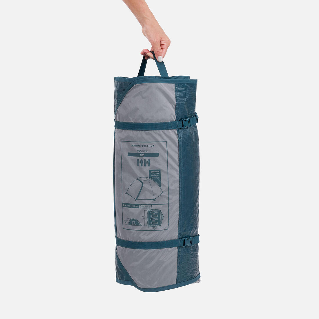Tente de camping 4 places, MH100
