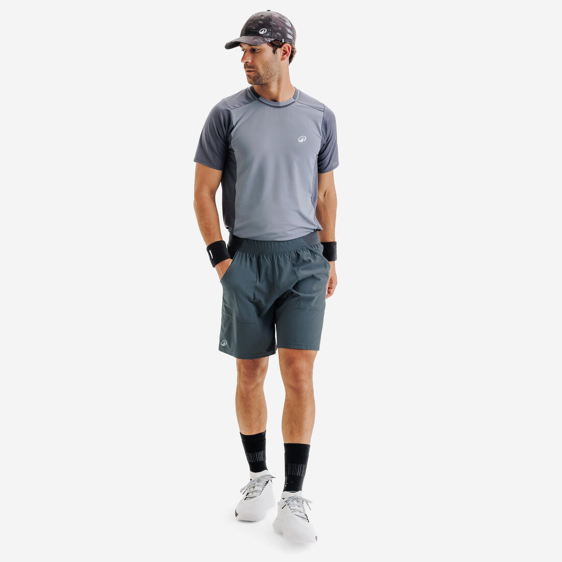 Short de tennis Homme respirant, Dry