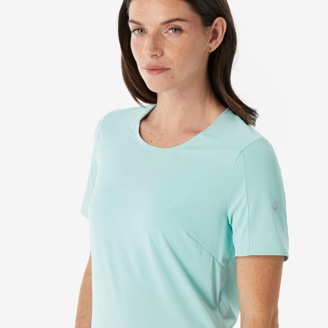T-shirt de randonnée manches courtes femme, MH500