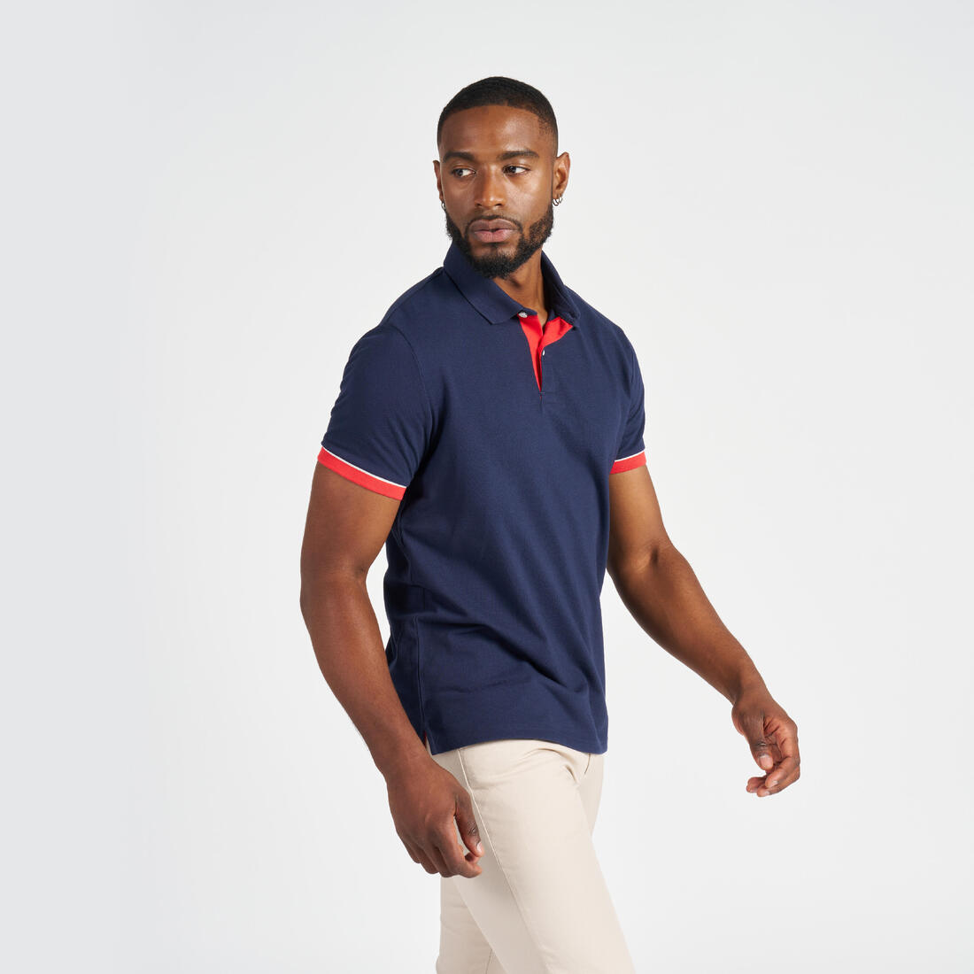 Polo manches courtes de voile homme,100