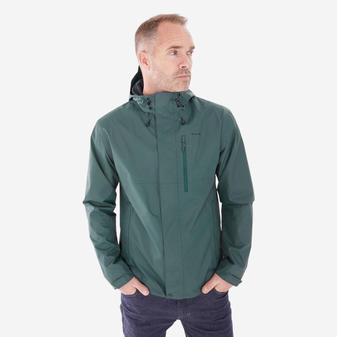 Veste de randonnée imperméable homme, NH500
