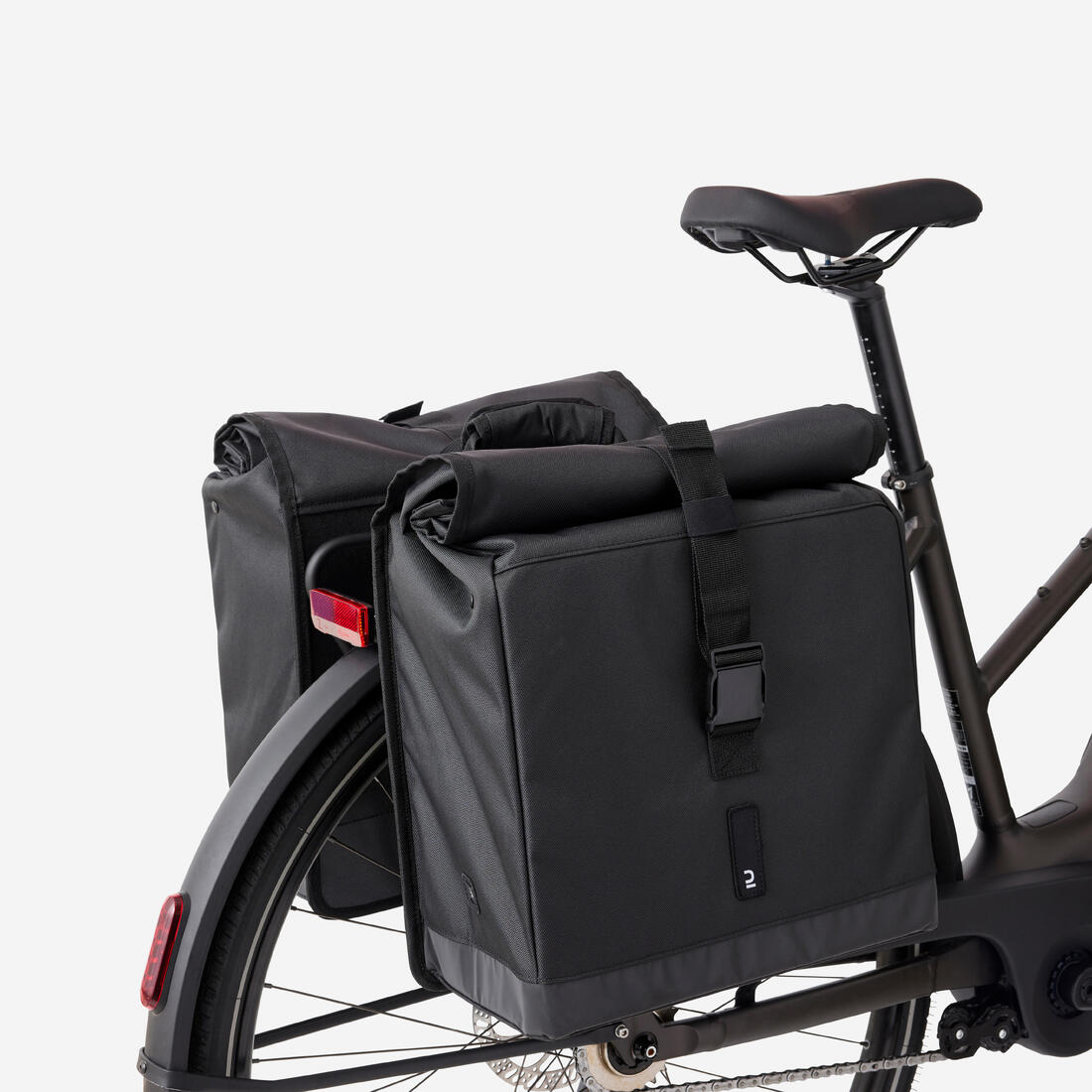 Sacoche double velo 2x20l 500 noire