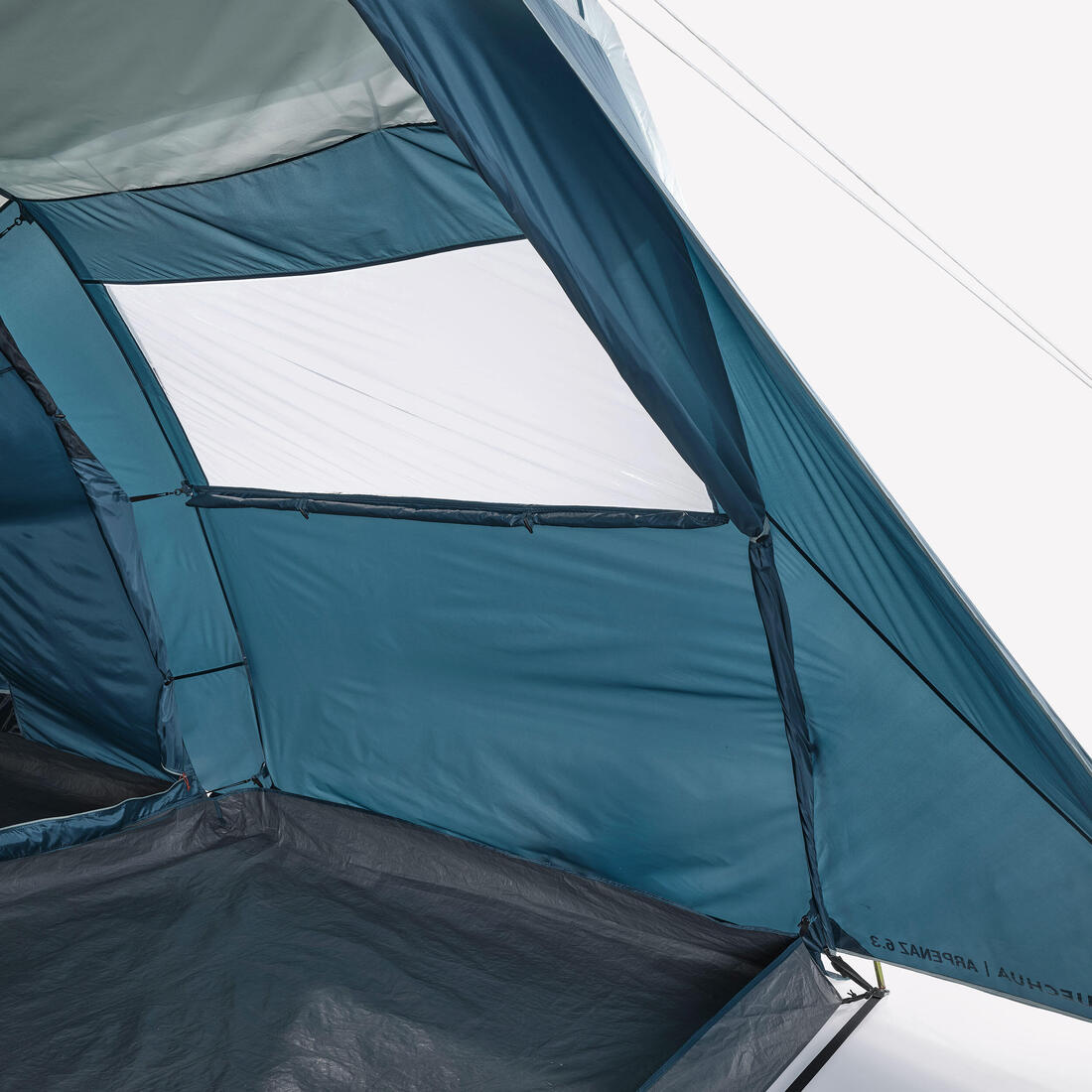 Tente de camping 6 places 3 chambres, Arpenaz 6.3