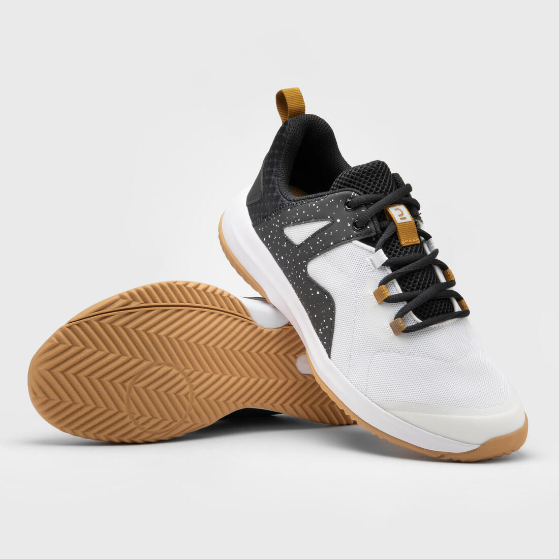 Chaussures de Handball H300 BLANC NOIR