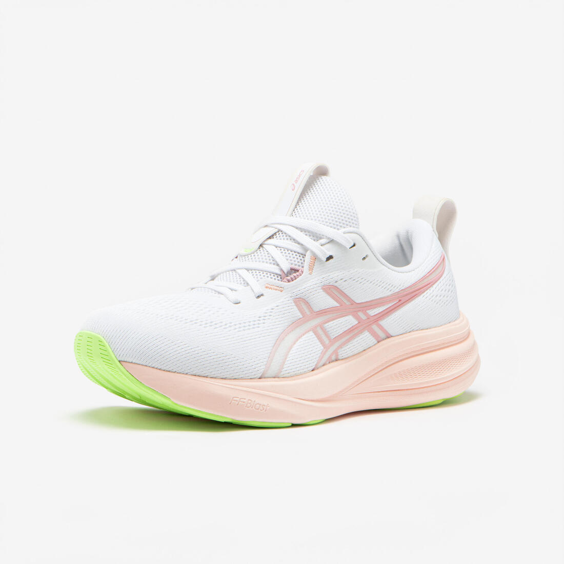 Chaussure de running femme, Asics Gel-Pulse blanc et