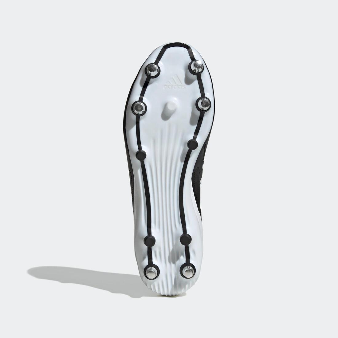Crampons hybrides de rugby Adulte - Adidas RS15 SG Hybride noir et blanc