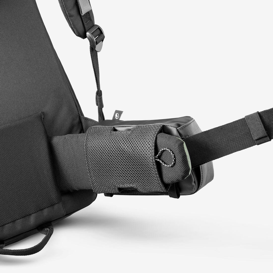 Pochette de sac à dos amovible et imperméable, Travel 500 noir