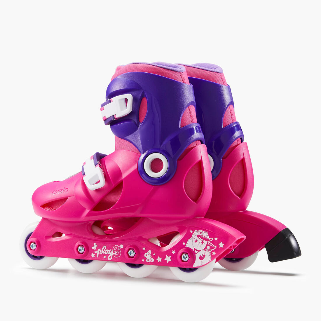 roller enfant PLAY3 bleu rouge