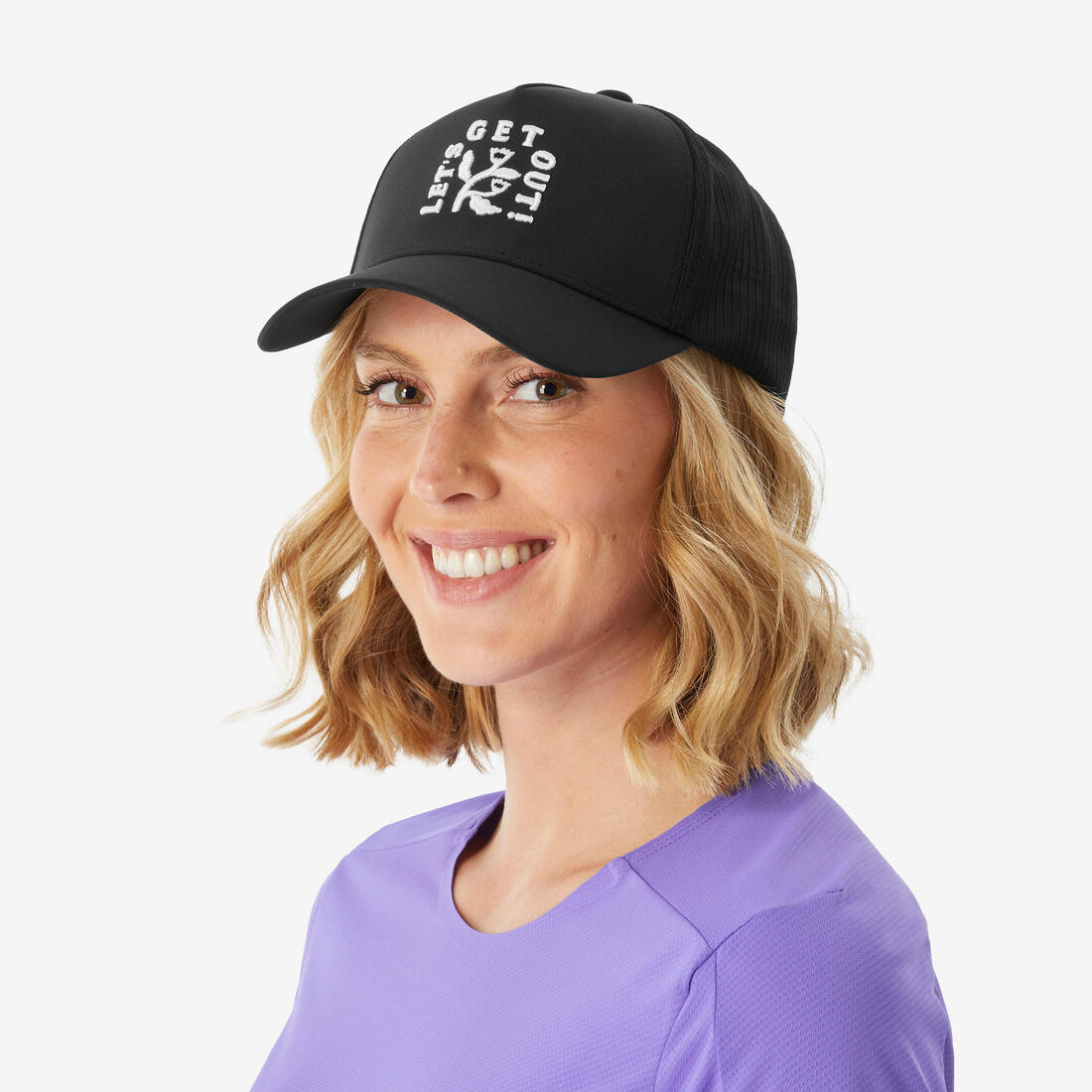 Casquette de randonnée, TRUCKER 500 foncé