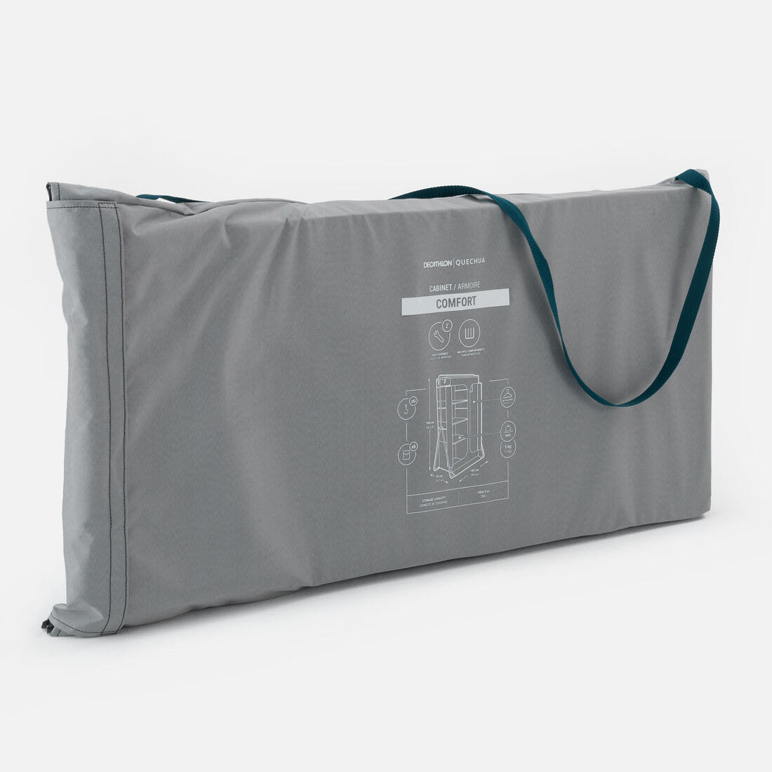 Grande armoire pliable et compacte pour le camping - confort