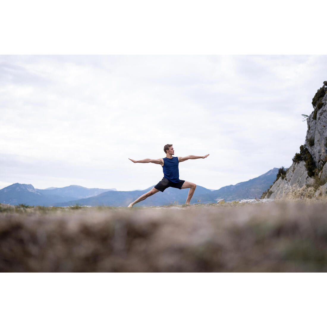 DEBARDEUR SEAMLESS-SANS COUTURES YOGA DYNAMIQUES HOMME